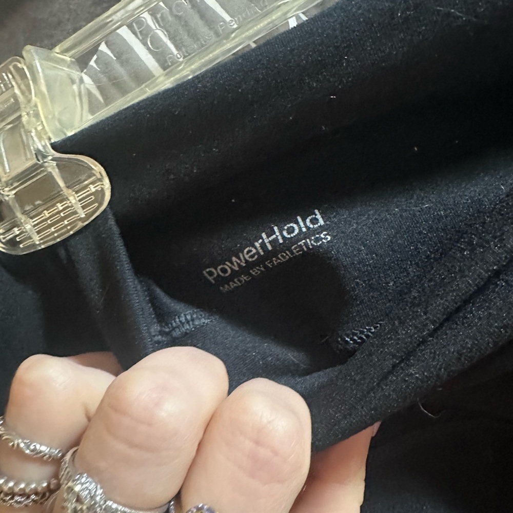 Fabletics PowerHold Black Leggings XL - Picture 5 of 6